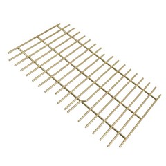 Music City Metals 90801 rock grate, 11.5x 17.25; Arkla, Chb,
