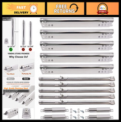 Replacement Grill Parts for 5 Burner Gas Grill, Compatible with Charbroil Models