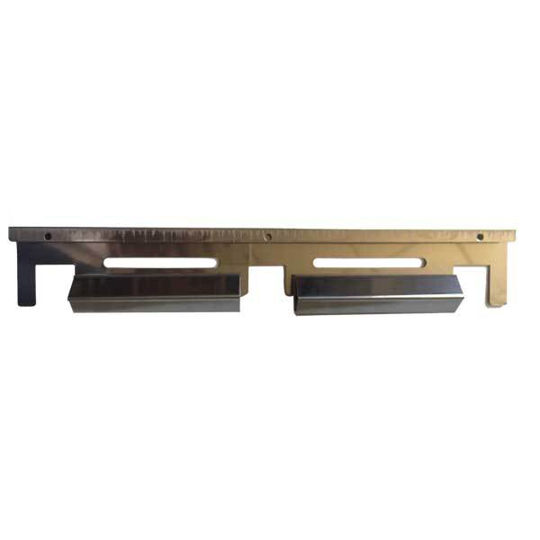 Stainless steel burner support bracket for Nexgrill 720-0600 grill model