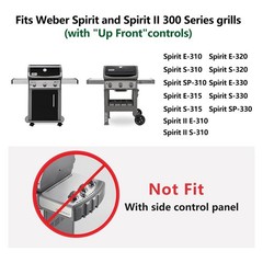 Spirit E310 Flavorizer Bars and Spirit E310 Burner Tube Set for Weber Spirit …