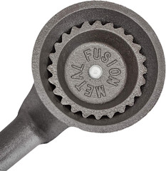 Cabezal De Quemador De Hierro Fundido Alta Presion Con Conector De Laton
