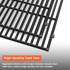 Grill Replacement Parts for Weber Spirit 300 & GS4 Spirit II 300 Series (Fron…