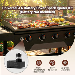 4 Outlet Electronic Grill Igniter with 4 pack Ignition Needles for Blackstone 36