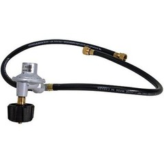 Master Forge Flame Gas Grill 21″ Dual LP Propane Regulator & Two Hoses QCC1 New