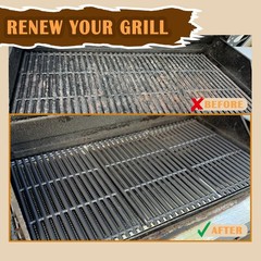 Stainless Steel Cooking Grid 3-Pack 17″x10″ for Charbroil Emitter Replacement