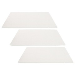 3 Pcs Ceramic Fiber Blocks Fireplace Refractory Panels Replacements