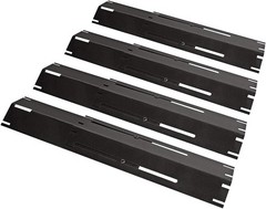 4Pack Heavy Duty Adjustable Porcelain Steel Grill Heat Plate for Most Gas Grill
