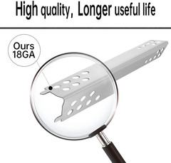Heat Plates Tent Shield Burner Cover 4pc for Char-Broil Performance 475 4-Burner