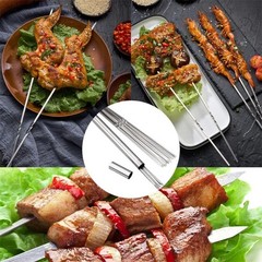 Cooking Skewers Barbecue Skewers 35 Cm Length Pack Of 20 Pieces Outdoor Barbecue