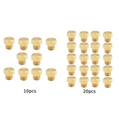 LP Gas Nozzle Kit Brass 0.8mm Orifice 10 or 20 Pack for BBQ Grill Adaptation