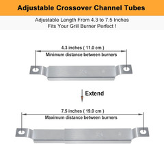 Grill Crossover Tube; Charbroil Carryover Tube; Char Broil Grill Parts,For Charb