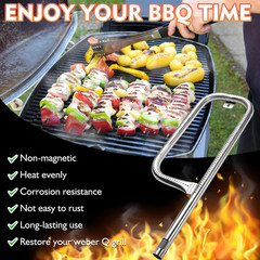 Grill Burner Tube for Weber Q100 Q120 Q1000 Q1200 Baby Q 17″ Pipe 69957 41657