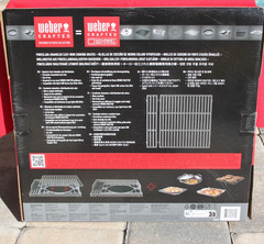 Weber 7849 Crafted Porcelain Enamel Cast Iron Cooking Grates Spirit 2-Burner J5