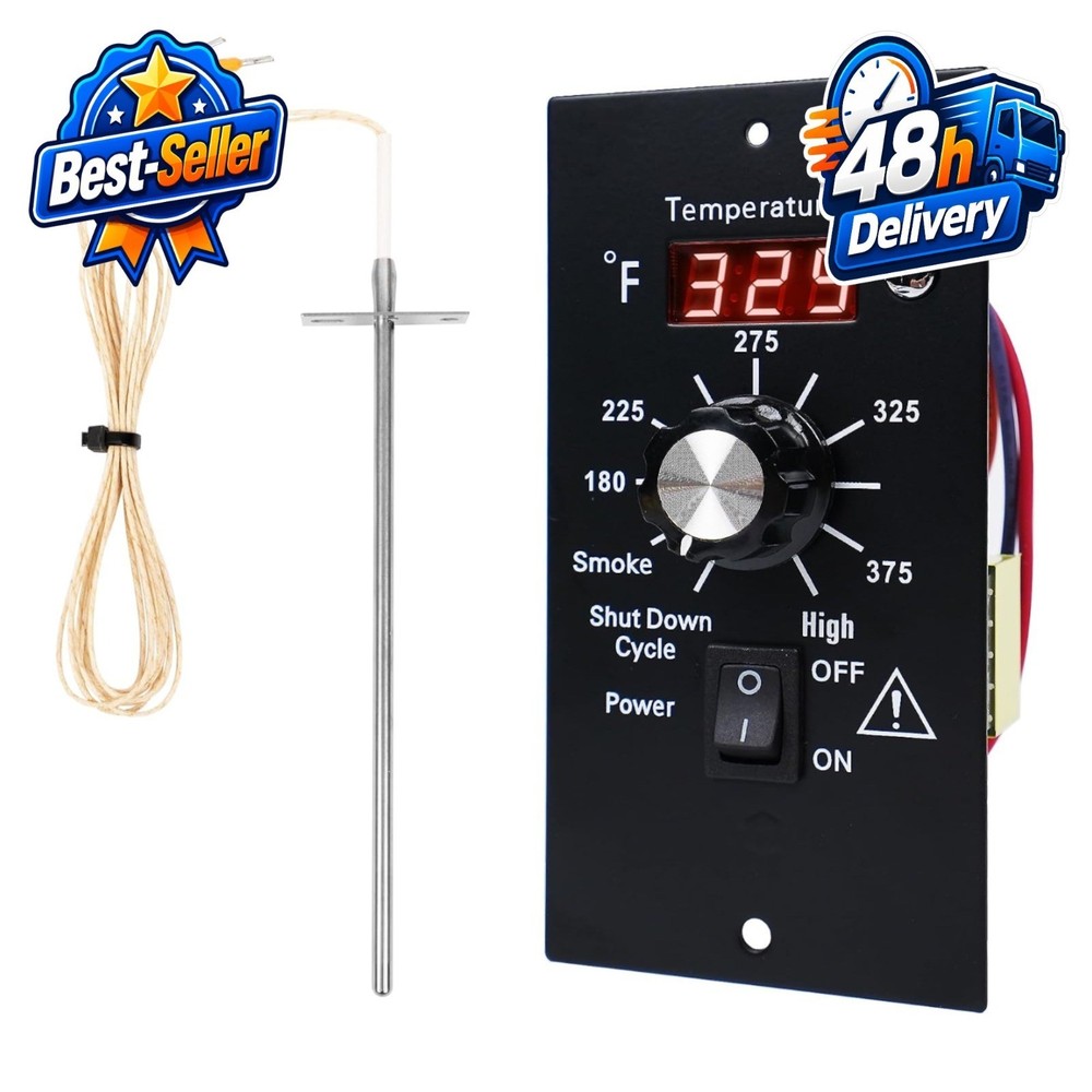 SROKIO Thermostat Controller Replacement for Traeger Wood Pellet Grills