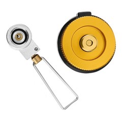 1 Set Conversion Adapter Camping Gas Stove Adaptor Valve Canister Gas Convertor