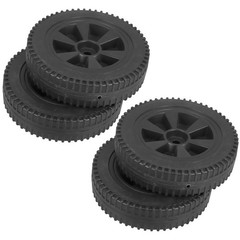 4 Pcs Trolley Casters Appliance Rollers Bbq Grill Replacement Wheels for Gas