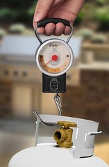 Propane Tank Gauge PBKay Gas Grill BBQ Meter Indicator Fuel level