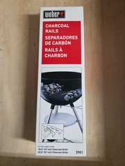 Weber Kettle Grill Charcoal Dividers New in Box Fits 18-1/2 and 22-1/2