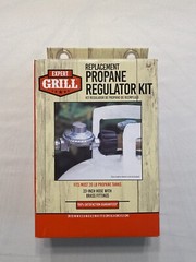 Propane Regulator Kit Replacement Universal Expert Grill 23” Hose Brass Fittings