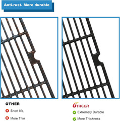 Combo Grill Parts for Oklahoma Joe’s Longhorn Combo 3-Burner Charcoal/Gas Smoker