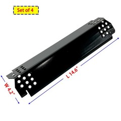 Direct Store DP148 4pk Heat Plates for Nexgrill 720-0830H 720-0864 720-0864M Gas