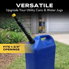 Flexible Utility Can Spout Replacement | Adapters Included//