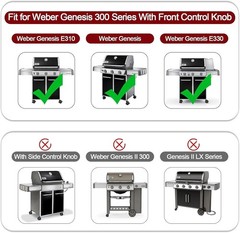 17 1/2″ Flavorizer Bars, Heat Deflector for Weber Genesis E-310 E-330 300 Series