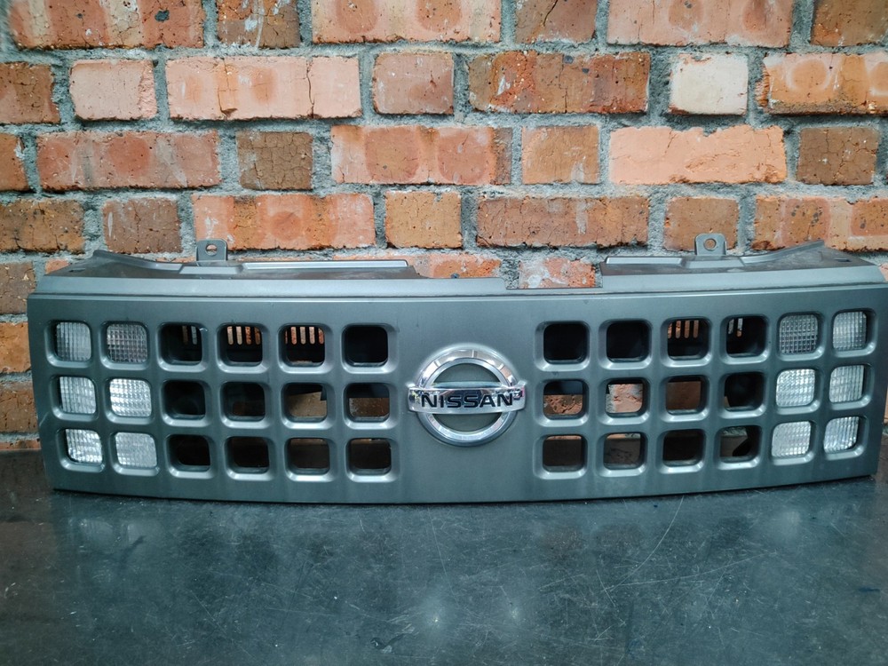 JDM Nissan Cube Z11 Front Grill Grille Mask With Lamps Lights GREY #2