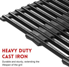 GGC 7646 7584 Cast Iron Grill Grates for Weber Q3200 Q300