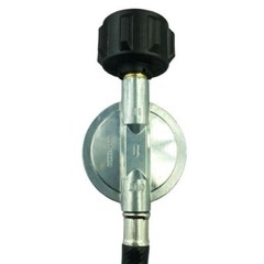 5FT Hose High Pressure Propane Gas Regulator LPG BBQ Grill Tank Adjustable US