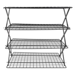 234 Tier Folding Cooling Rack for Baking Stackable Roasting and Cooling Shelf