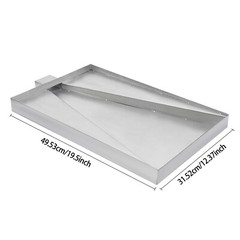 Grill Accessories Drip Pan Stainless Steel Grease Drip Tray Drip Pan Tray Kit