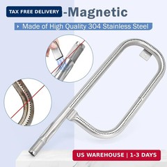 Criditpid 60040 17″ Burner Tube for Weber Q100 Q120 Q1000 Q1200 Baby Q Gas Grill
