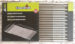 Char-Broil Universal Stainless Steel Grate Expandable Model 2455674 NEW SEALED