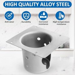Fire Burn Pot Replacement for Pellet Grills – Fits Pro Series II 1150/1600, Incl