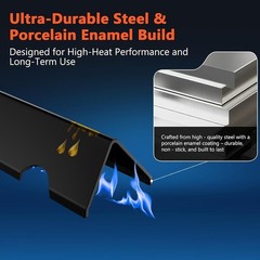 Genesis II Flavorizer Bars Porcelain Enamel for Weber Genesis II 300 Series