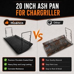 20 inch Ash pan for Chargriller 5050 5072 5650 2123 Charcoal Grills