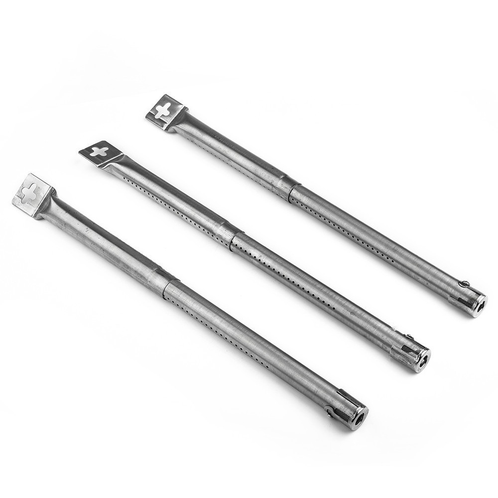 Adjustable Replacement Tube Burners for BBQ Grills Stainless Steel