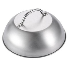 Thickened Pot Lid 22 5cm Stainless Steel for Easy Cooking and Cleaning