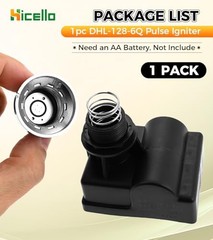 DHL-128-6Q Pulse Igniter 6 Outlets Push Button Grill Ignitor Universal for Gas