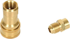 10 FT 1/2 ID Natural Gas Hose Quick Connect Fitting for Gas Grill Generator