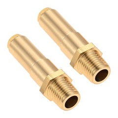 Gas Fryer Nozzle Orifice Kit, 1/4″ NPT Thread, 2 Pcs Gas Fryer Nozzle Orifice…