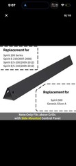 X Home 21.5-Inch Heavier Flavorizer Bars Replacement for Weber Genesis Silver wi