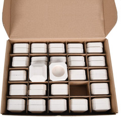 50-Pack Ceramic Briquettes for Lynx L27, L30, CS30 Gas Grill Replacement