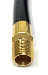8′ LP Propane Gas Hose Assembly 3/8″ Male NPT x 3/8″ Female Flare Low Pressure