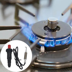 1Pc Universal Push Button Piezo Igniter Kit, Propane Gas Grill/Range/Heater Igni