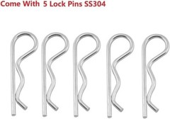 Cast Stainless Steel BBQ Grill Burners Replacement for Bull Cal Flame Jenn AIR