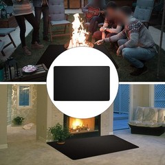 Fiberglass Fireproof Mats for Charcoal Electric Gas Grills Outdoor Safety