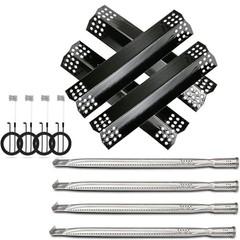 Replacement Part for Nexgrill 720-0925P Burner Tube, Heat Plates for 4 pack