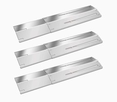 Universal Adjustable Stainless Steel 3 Pack Heat Plate Burner Replacement Part